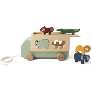 achetez Camion en bois à formes Animaux Trixie au meilleur prix en promo