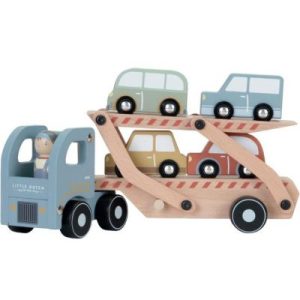 achetez Camion porte-voiture en bois Little Dutch au meilleur prix en promo