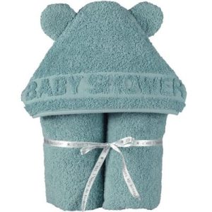 achetez Cape de bain BabyShower vert (60 x 120 cm) Little Crevette au meilleur prix en promo