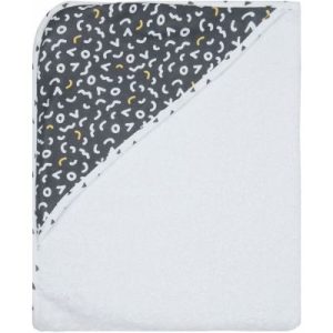 achetez Cape de bain Memphis gris (85 x 75 cm) Luma Babycare au meilleur prix en promo