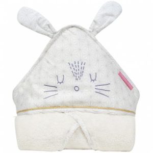 achetez Cape de bain Pompom le lapin (75 x 75 cm) Little Crevette au meilleur prix en promo