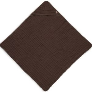 achetez Cape de bain en coton froissé Chestnut (75 x 75 cm) Jollein au meilleur prix en promo