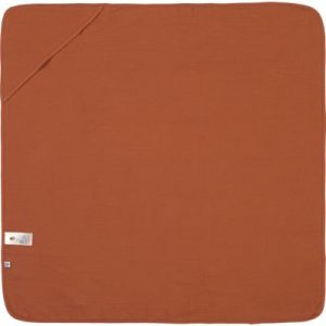 achetez Cape de bain en mousseline de coton Cozy Home Rouille (90 x 90 cm) Lässig au meilleur prix en promo