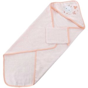 achetez Cape de bain et gant Lapinou Domiva au meilleur prix en promo