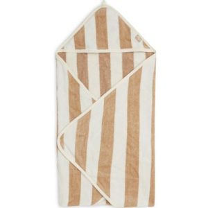 achetez Cape de bain rayée Biscuit (75 x 75 cm) Jollein au meilleur prix en promo