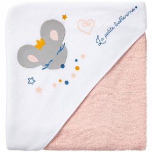 achetez Capede bain souris La petite ballerine (80 x 80 cm) Babycalin au meilleur prix en promo