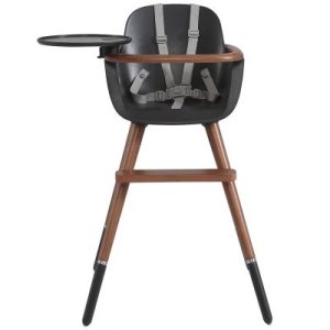 achetez Chaise haute évolutive Ovo Plus city avec harnais gris Micuna au meilleur prix en promo