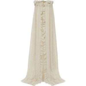 achetez Ciel de lit vintage ruffle Nougat (155 cm) Jollein au meilleur prix en promo