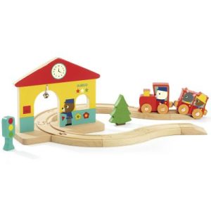 achetez Circuit train Minitrain Djeco au meilleur prix en promo