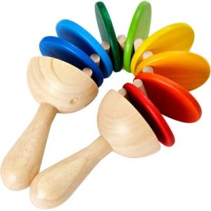 achetez Claquette en bois multicolore Plan Toys au meilleur prix en promo