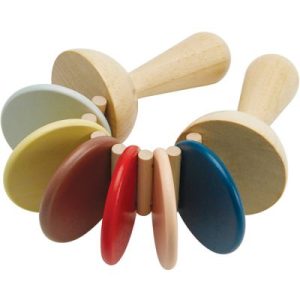 achetez Claquettes en bois couleurs tendresse Plan Toys au meilleur prix en promo
