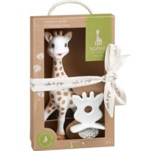 achetez Coffret Sophie la girafe So'pure hochet + sucette de dentition Sophie la girafe au meilleur prix en promo