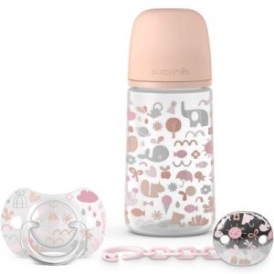 achetez Coffret de naissance Memories rose Suavinex au meilleur prix en promo