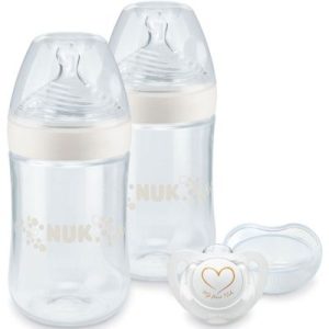 achetez Coffret de naissance Nature Sense blanc (260 ml) NUK au meilleur prix en promo