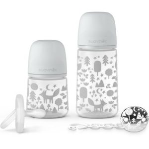 achetez Coffret de naissance renard gris Suavinex au meilleur prix en promo