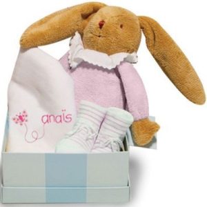 achetez Coffret de naissance rose (personnalisable) ANVIE au meilleur prix en promo