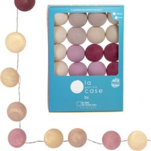 achetez Coffret guirlande veilleuse 16 boules Charlotte La case de cousin paul au meilleur prix en promo