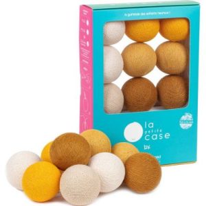achetez Coffret guirlande veilleuse 9 boules USB Sam La case de cousin paul au meilleur prix en promo