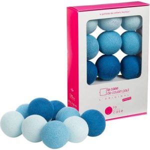 achetez Coffret guirlande veilleuse 9 boules à piles Lucien La case de cousin paul au meilleur prix en promo