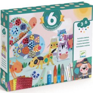 achetez Coffret multi activités Les animaux et leurs maisons Djeco au meilleur prix en promo