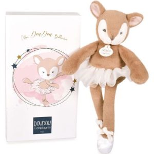 achetez Coffret peluche Faon ballerine (30 cm) Doudou et Compagnie au meilleur prix en promo
