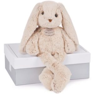 achetez Coffret peluche Lapin Copains câlins beige (40 cm) Histoire d'Ours au meilleur prix en promo