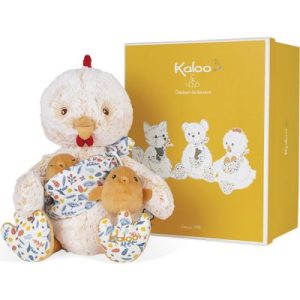 achetez Coffret peluche Papa poule Paul Linoo (33 cm) Kaloo au meilleur prix en promo