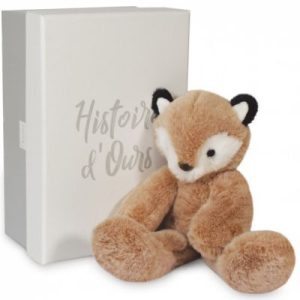 achetez Coffret peluche Renard Sweety Mousse (25 cm) Histoire d'Ours au meilleur prix en promo