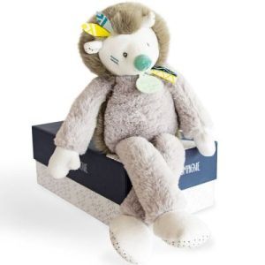 achetez Coffret peluche Tiwipi hérisson (30 cm) Doudou et Compagnie au meilleur prix en promo