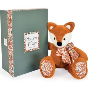 achetez Coffret peluche renard Copains câlins (25 cm) Histoire d'Ours au meilleur prix en promo