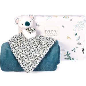 achetez Coffret plaid et doudou Yoca le koala Doudou et Compagnie au meilleur prix en promo