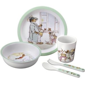 achetez Coffret repas Ernest et Célestine (5 pièces) Petit Jour Paris au meilleur prix en promo