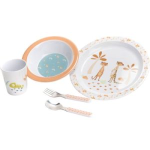 achetez Coffret repas Gaston le caméléon (5 pièces) Amadeus Les Petits au meilleur prix en promo