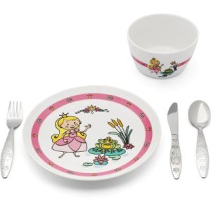 achetez Coffret repas en porcelaine Princesse (5 pièces) Zilverstad au meilleur prix en promo
