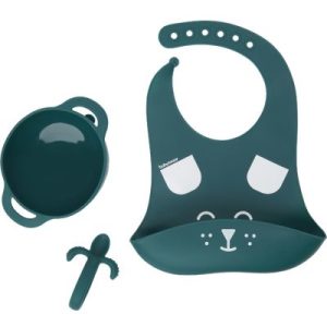 achetez Coffret repas en silicone First'isy chien (3 pièces) Babymoov au meilleur prix en promo