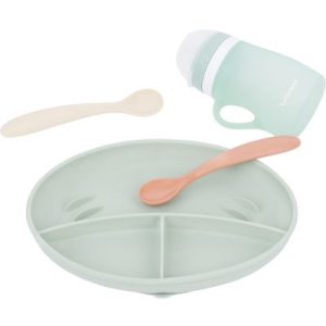 achetez Coffret repas en silicone Grow'isy (4 pièces) Babymoov au meilleur prix en promo