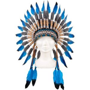 achetez Coiffe indienne Navanjo bleue Souza For Kids au meilleur prix en promo