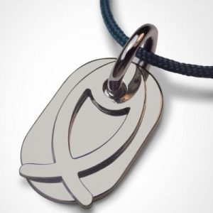 achetez Collier cordon Ichthys (argent 925°) Mikado au meilleur prix en promo