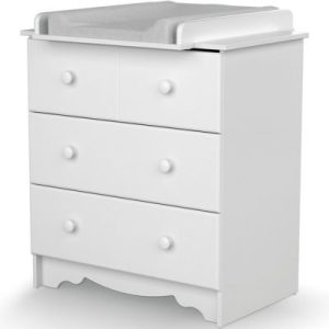 achetez Commode à langer Marelle blanc AT4 au meilleur prix en promo