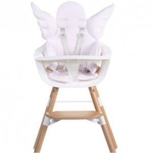 achetez Coussin de chaise haute Ange rose clair Childhome au meilleur prix en promo