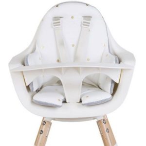 achetez Coussin de chaise haute Evolu éponge pois dorés Childhome au meilleur prix en promo