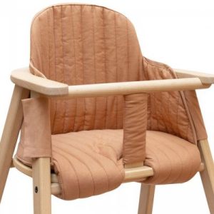 achetez Coussin de chaise haute Growing green Sienna brown Nobodinoz au meilleur prix en promo