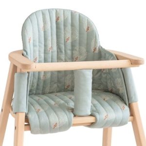 achetez Coussin de chaise haute Growing green White Gatsby Antique Green Nobodinoz au meilleur prix en promo