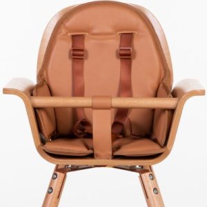 achetez Coussin effet cuir nude pour chaise haute Evolu Childhome au meilleur prix en promo