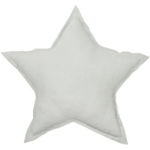 achetez Coussin étoile gris (45 cm) Cotton&Sweets au meilleur prix en promo