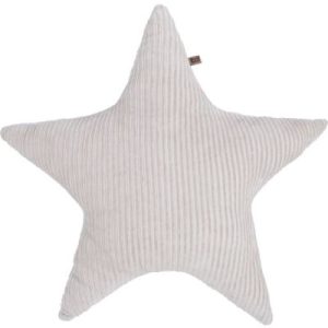 achetez Coussin étoile teddy Sense gris caillou (45 cm) Baby's Only au meilleur prix en promo