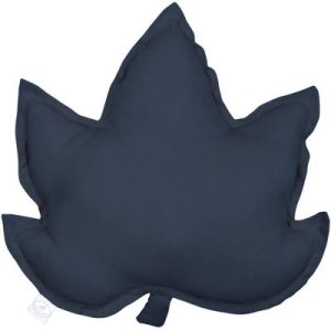 achetez Coussin feuille d'érable gris graphite (43 cm) Cotton&Sweets au meilleur prix en promo