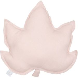 achetez Coussin feuille d'érable rose poudré (43 cm) Cotton&Sweets au meilleur prix en promo