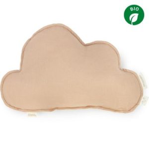 achetez Coussin nuage Lin français sand (24 x 38 cm) Nobodinoz au meilleur prix en promo