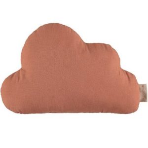 achetez Coussin nuage Toffee (24 x 38 cm) Nobodinoz au meilleur prix en promo